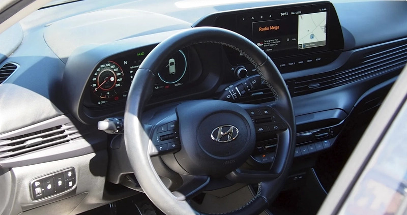 Hyundai Bayon cena 67000 przebieg: 33300, rok produkcji 2022 z Gubin małe 277